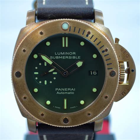 panerai luminor submersible 1950 bronzo pam 382